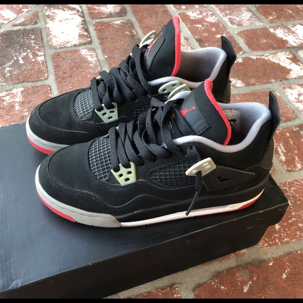 2012 Bred 4’s Size 3.5Y